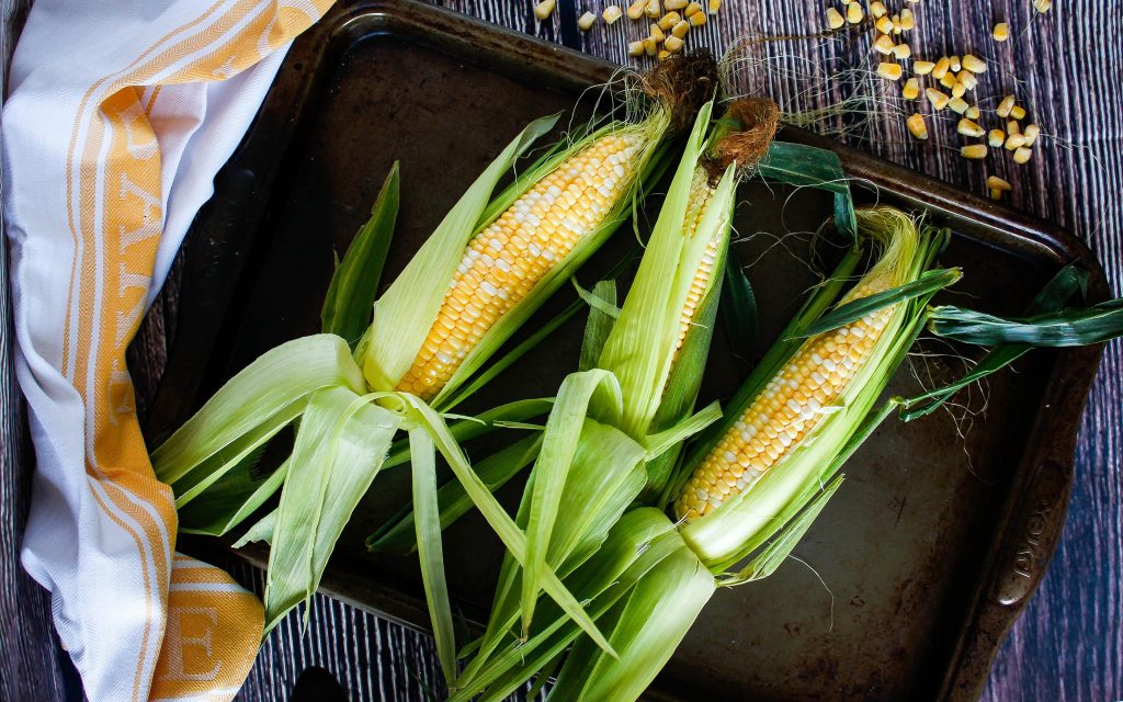 reuse corn husks and cobs