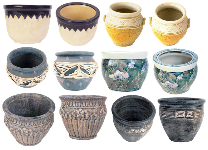 succulent pots materials